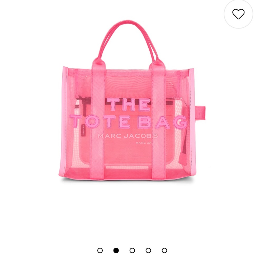 Marc Jacobs Pink Tote Bag